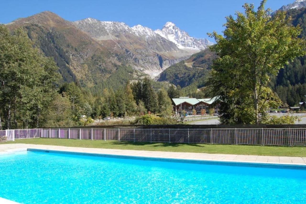Charming Apt With Swimming Pool In Argentiere Chamonix Exteriör bild