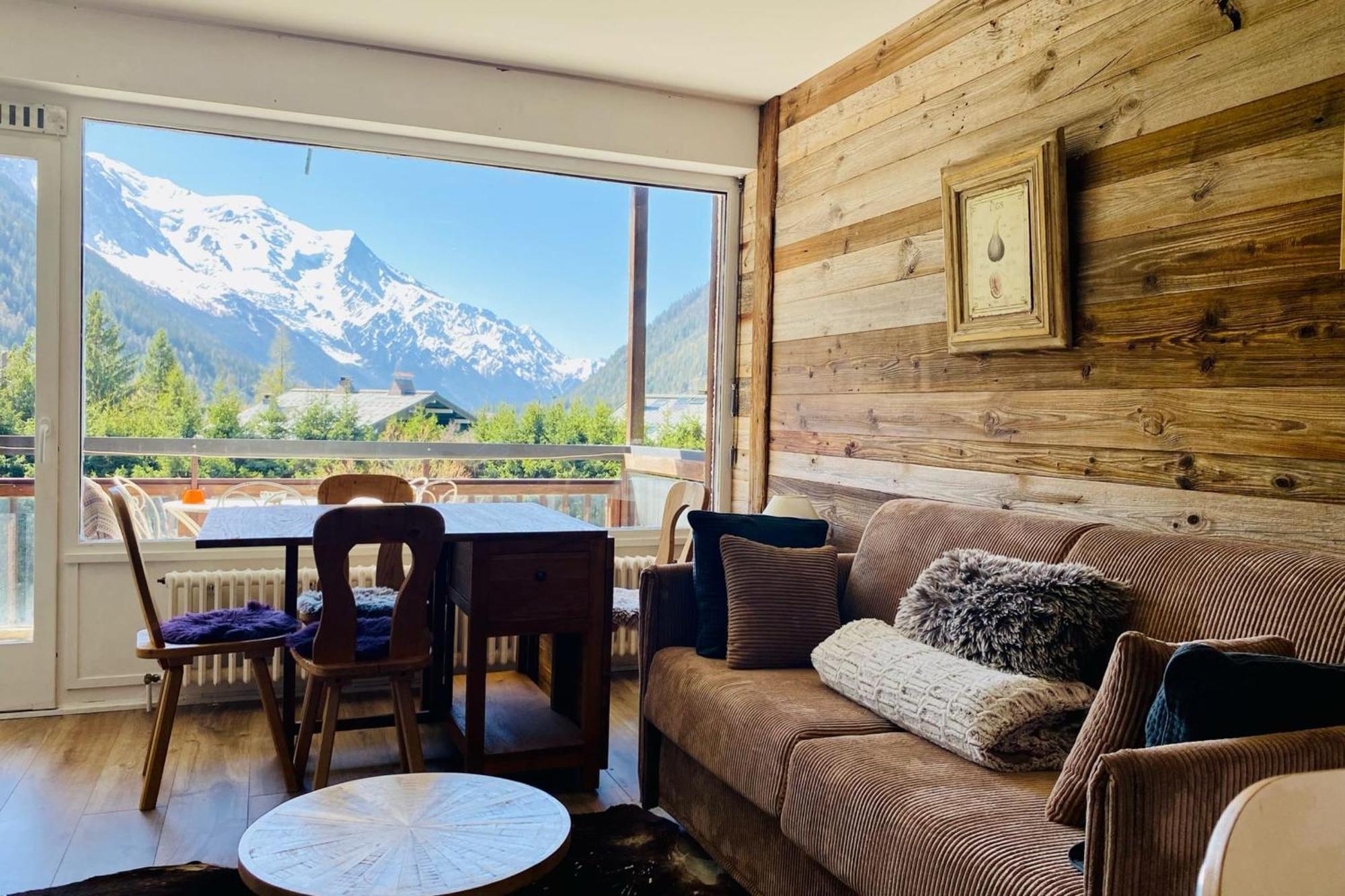 Charming Apt With Swimming Pool In Argentiere Chamonix Exteriör bild